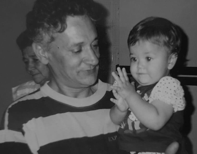 Dad and me again