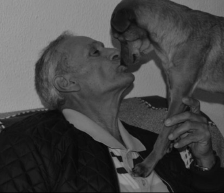 Dad and my dog
